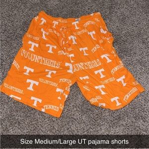 Tennessee Vols Pajama Shorts Size Medium